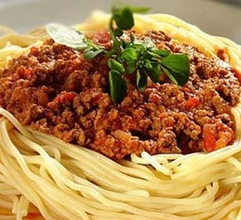 Spaghetti bolognese
