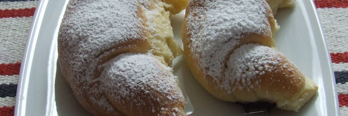 Rogaliki drożdżowe