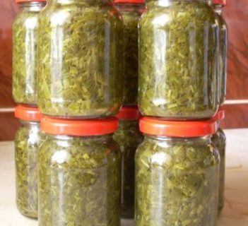Szczaw siekany do słoików