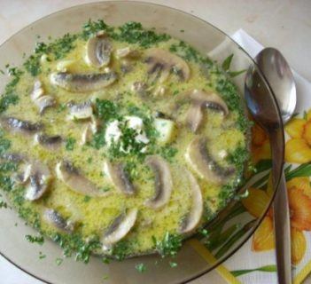 Zupa pieczarkowa