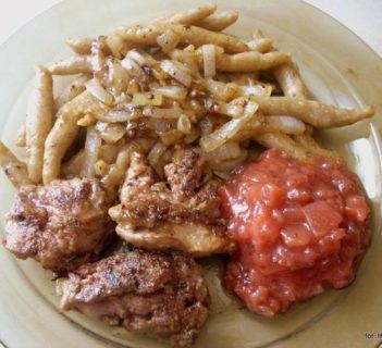 Wątróbka z szarakami