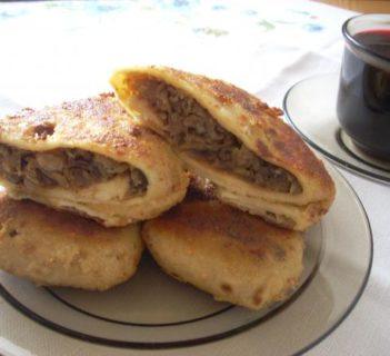 Krokiety z kapustą i grzybami