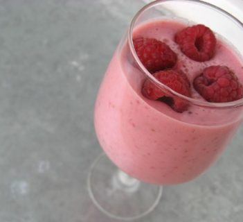 Koktajl truskawkowy-malinowy