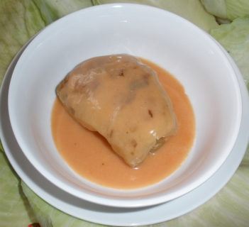 Gołąbki z ryżem i mięsem