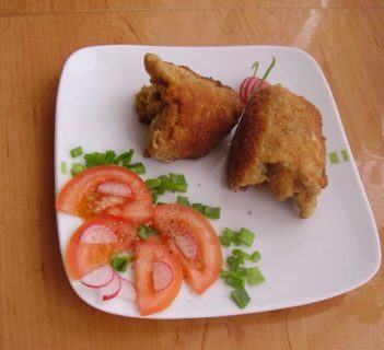 Panierowane skrzydełka o smaku gyrosa