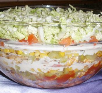 Sałatka kebab – gyros