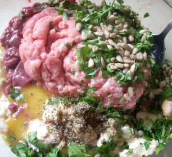 Kurczę pieczone, faszerowane