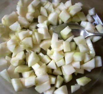 Babeczki czekoladowe z gruszkami