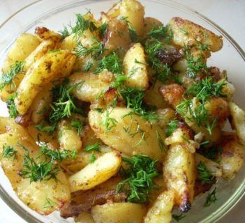 Ziemniaki pieczone Pyzy