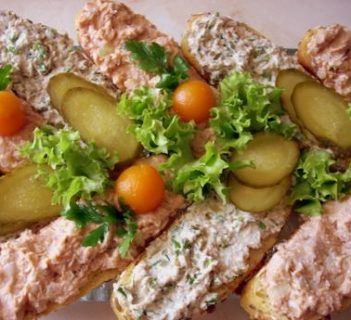 Pasta z makreli wędzinej – wersja 1