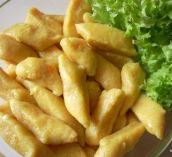 Kopytka dyniowo – ziemniaczane