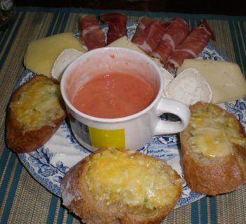 Pieczywko serowo-czosnkowe