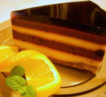 Torcik jogurtowo – porzeczkowy