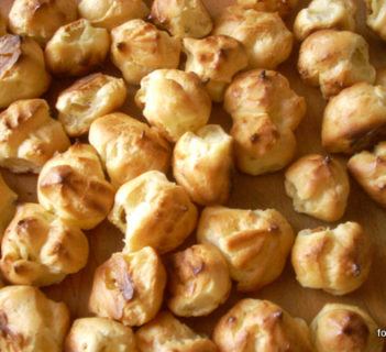 Ptyśki ze śmietaną i czekoladą