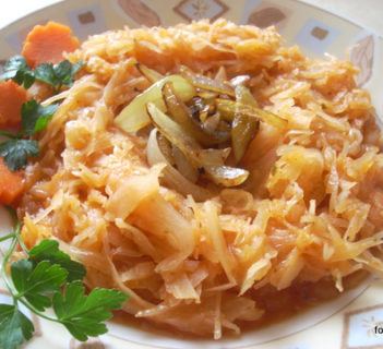 Kapusta duszona pomidorowa