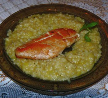 Pierś z kurczaka z pęczakiem