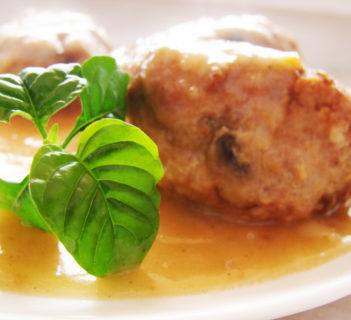 Kotlety mielone z pieczarkami