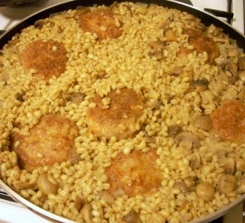 Obiad z dużej patelni