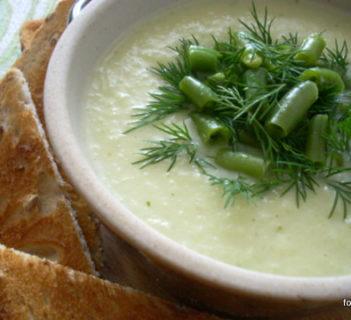 Zupa – krem z łodygi brokuła