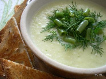 Zupa – krem z łodygi brokuła