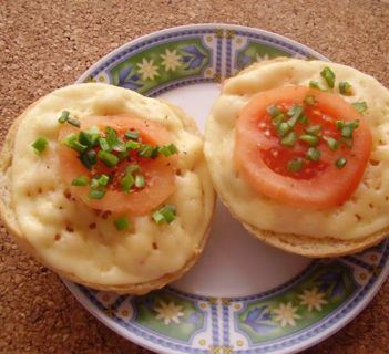 Łososiowe śniadanko