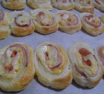 Ślimaczki z ciasta francuskiego