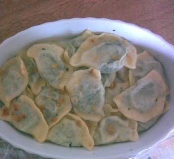 Pierogi ze szpinakiem