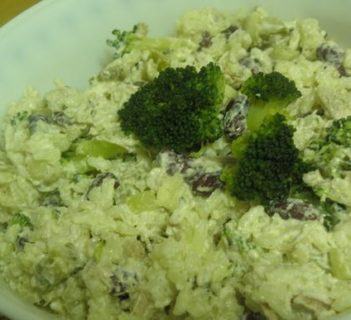 Sałatka z ryżem expresowa