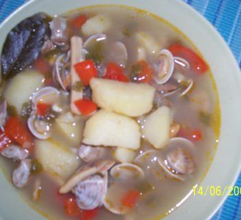 Zupka z owocow morza