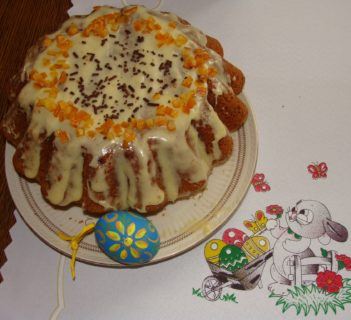Pomarańczowa babka