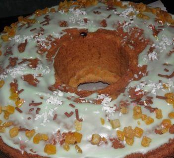 Migdałowo – drożdżowa babka wielkanocna