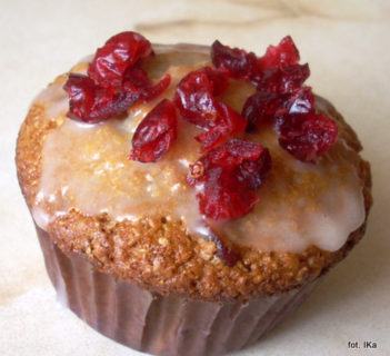 Muffinki z żurawiną