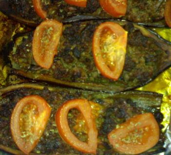 Bakłażany nadziewane