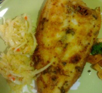 Ryba mocno czosnkowa