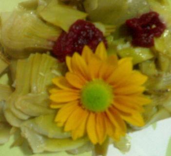 Karczochy z czosnkiem