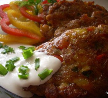 Kotleciki drobiowe – paprykowe