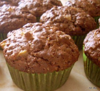 Muffinki – murzynki z gruszką