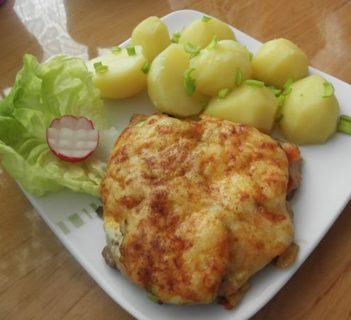 Sznycle z indyka wypasione