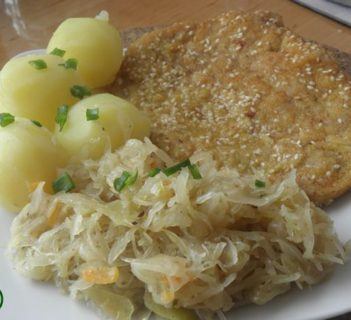 Moja wersja schabowego z kapustą