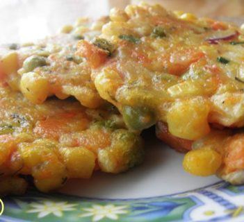 Racuszki z surimi i warzywami