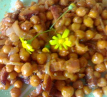 Groch włoski z boczkiem