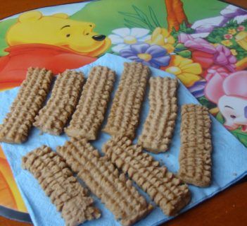 Kruche ciasteczka z nutellą