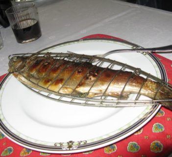 Pstrąg z grilla