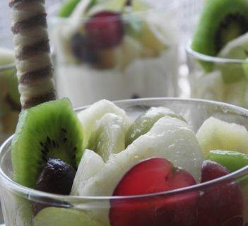 Deser serowo – owocowy