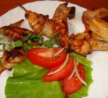 Skrzydełka po węgiersku