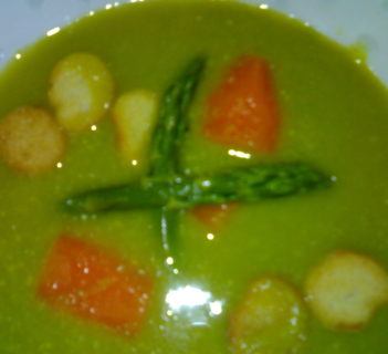 Zupa – krem ze szparagów