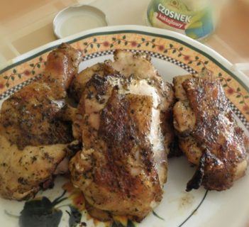 Udka estragonowe z grilla