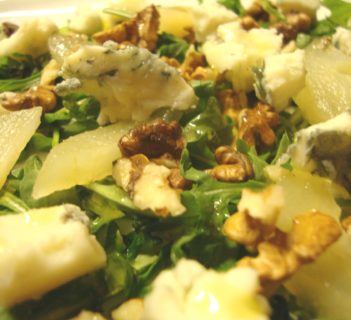 Chrupiąca sałatka z rukoli