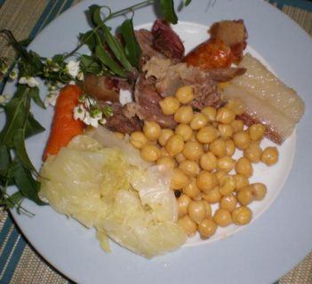 Ciecierzyca z warzywami