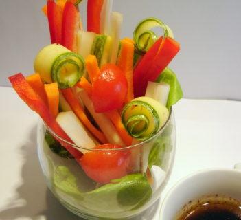 Pinzimonio – czyli bukiet z warzyw